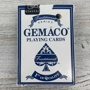 Mohegan Sun Gemaco Deck of Drilled Retired Casino Playing Cards Vintage